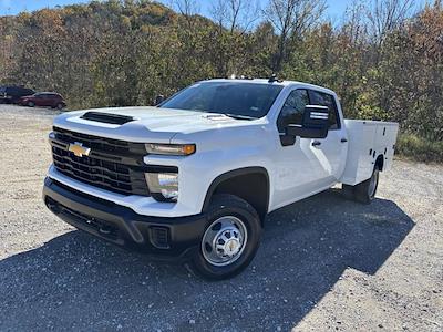 New 2025 Chevrolet Silverado 3500 Work Truck Crew Cab 4WD, 9' Knapheide Steel Service Body Service Truck for sale #77183 - photo 1