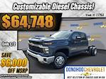 New 2025 Chevrolet Silverado 3500 LT Crew Cab 4WD, 9' 4" CM Truck Beds SK Model Flatbed Truck for sale #77253 - photo 1