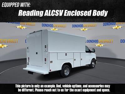 New 2024 Chevrolet Express 3500 Work Truck Regular Cab RWD, 11' Reading Aluminum CSV Service Utility Van for sale #77422 - photo 1