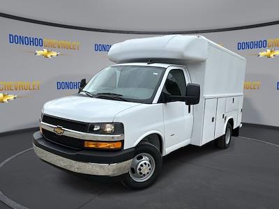 New 2024 Chevrolet Express 3500 Work Truck Regular Cab RWD, Service Utility Van for sale #77423 - photo 1