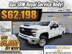 New 2024 Chevrolet Silverado 2500 Work Truck Crew Cab 4WD, 8' 2" Royal Truck Body Service Body Service Truck for sale #77523 - photo 1