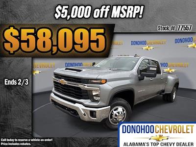 New 2025 Chevrolet Silverado 3500 LT Crew Cab 4WD, Pickup for sale #77557 - photo 1