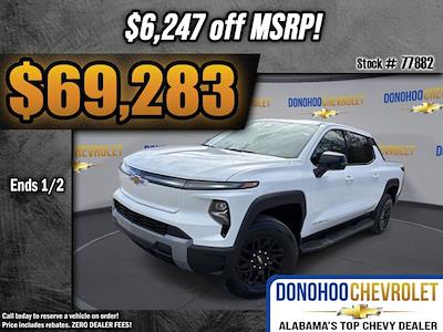 New 2025 Chevrolet Silverado EV LT Crew Cab 4WD, Pickup for sale #77882 - photo 1