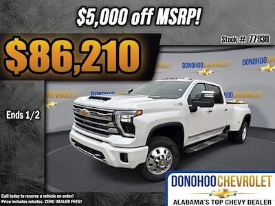 New 2025 Chevrolet Silverado 3500 High Country Crew Cab 4WD, Pickup for sale #77930 - photo 1