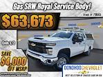 2025 Chevrolet Silverado 2500 Double Cab 4WD, Royal Truck Body Service Body Service Truck for sale #78045 - photo 1