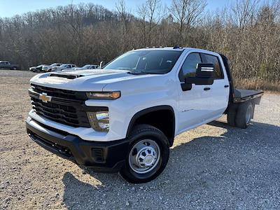 New 2025 Chevrolet Silverado 3500 Work Truck Crew Cab 4WD, 9' 4" CM Truck Beds RD Model Flatbed Truck for sale #78110 - photo 1