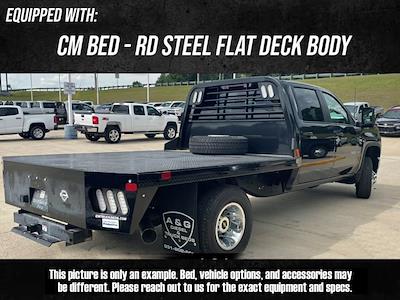 New 2025 Chevrolet Silverado 3500 Work Truck Crew Cab 4WD, 9' 4" CM Truck Beds RD Model Flatbed Truck for sale #78111 - photo 2