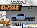 New 2025 Chevrolet Silverado 3500 Work Truck Crew Cab 4WD, 9' 4" CM Truck Beds RD Model Flatbed Truck for sale #78111 - photo 1