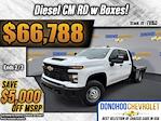 New 2025 Chevrolet Silverado 3500 Work Truck Crew Cab 4WD, 9' 4" CM Truck Beds RD Model Flatbed Truck for sale #78153 - photo 3