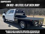 New 2025 Chevrolet Silverado 3500 Work Truck Crew Cab 4WD, 9' 4" CM Truck Beds RD Model Flatbed Truck for sale #78153 - photo 4