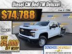 New 2025 Chevrolet Silverado 3500 Work Truck Crew Cab 4WD, 9' 4" CM Truck Beds TM Deluxe Flatbed Truck for sale #78159 - photo 1