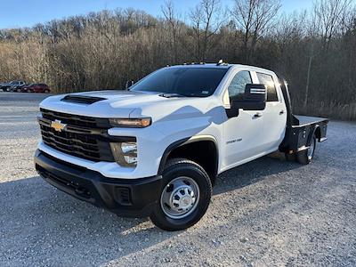 New 2025 Chevrolet Silverado 3500 Work Truck Crew Cab 4WD, 9' 4" CM Truck Beds SK Model Flatbed Truck for sale #78209 - photo 1