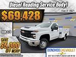 New 2025 Chevrolet Silverado 3500 Work Truck Regular Cab 4WD, 9' Reading SL Service Body Service Truck for sale #78371 - photo 1