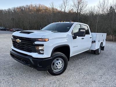 New 2025 Chevrolet Silverado 3500 Work Truck Crew Cab 4WD, 9' Reading SL Service Body Service Truck for sale #78418 - photo 1