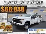 New 2025 Chevrolet Silverado 3500 Work Truck Crew Cab 4WD, 9' Royal Truck Body Service Body Service Truck for sale #78420 - photo 3