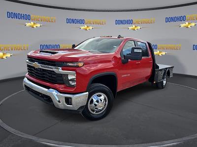 New 2025 Chevrolet Silverado 3500 LT Crew Cab 4WD, 9' 4" CM Truck Beds SK Model Flatbed Truck for sale #78458 - photo 1