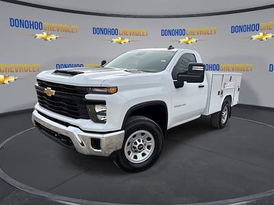 New 2025 Chevrolet Silverado 3500 Work Truck Regular Cab 4WD, 8' 2" Reading SL Service Body Service Truck for sale #78627 - photo 1