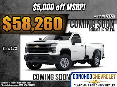 New 2025 Chevrolet Silverado 3500 Work Truck Regular Cab 4WD, Pickup for sale #78773 - photo 1