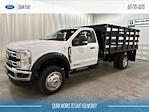 New 2024 Ford F-550 XL Regular Cab 4WD, 12' 6" SH Truck Bodies Stake Bed for sale #F209974 - photo 6