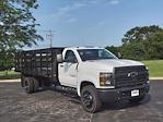 2024 Chevrolet Silverado 5500 Regular Cab DRW 2WD, Knapheide Heavy-Hauler Junior Stake Bed for sale #41478 - photo 1