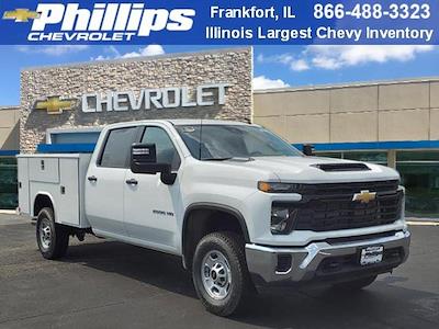 2024 Chevrolet Silverado 2500 Crew Cab 4WD, Reading Classic II Aluminum Service Truck for sale #42076 - photo 1