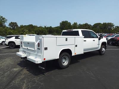 New 2024 Chevrolet Silverado 3500 Work Truck Crew Cab 4WD, 9' Reading Classic II Aluminum Service Truck for sale #42228 - photo 2