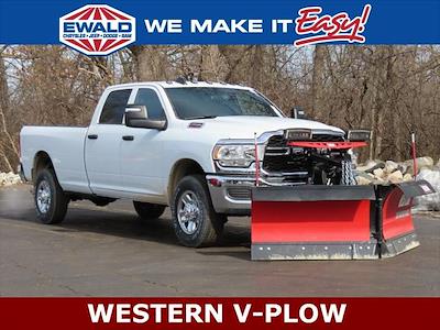 New 2023 Ram 2500 Tradesman Crew Cab 4x4, Western Snowplow Plow Truck for sale #D23D299 - photo 1