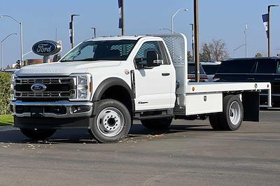 New 2024 Ford F-550 XL Regular Cab RWD, Flatbed Truck for sale #RDA34405 - photo 1