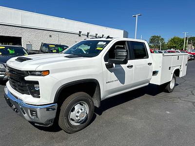 New 2024 Chevrolet Silverado 3500 Work Truck Crew Cab 4WD, Knapheide Steel Service Truck for sale #RF272464 - photo 1