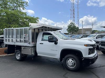 New 2024 Chevrolet Silverado 3500 Work Truck Regular Cab 4WD, DuraMag Aluminum Landscape Dump for sale #RF349958 - photo 1