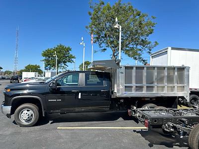 New 2024 Chevrolet Silverado 3500 Work Truck Crew Cab 4WD, 9' 6" DuraMag Aluminum Landscape Dump for sale #RF392623 - photo 2