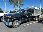 New 2024 Chevrolet Silverado 3500 Work Truck Crew Cab 4WD, 9' 6" DuraMag Aluminum Landscape Dump for sale #RF392623 - photo 1