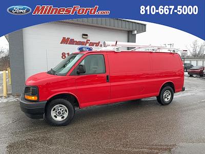 Used 2017 GMC Savana 3500 Work Van RWD, Upfitted Cargo Van for sale #P5729 - photo 1