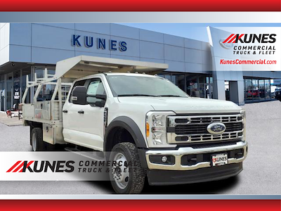 New 2023 Ford F-550 XL Crew Cab 4x4, Monroe Truck Equipment TradesPRO™ Flatbed Truck for sale #04T1524 - photo 1