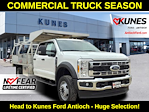 New 2023 Ford F-550 XL Crew Cab 4x4, Monroe Truck Equipment TradesPRO™ Flatbed Truck for sale #04T1524 - photo 1