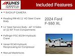 New 2024 Ford F-550 XL Super Cab 4x4, 11' Reading Master Mechanic HD Crane for sale #04T1923 - photo 3