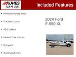 2024 Ford F-550 Super Cab DRW 4x4, Cab Chassis for sale #04T2040 - photo 9