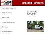 New 2024 Ford F-550 XL Super Cab 4x4, Cab Chassis for sale #04T2075 - photo 10