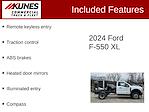 New 2024 Ford F-550 XL Regular Cab 4x4, Cab Chassis for sale #04T2506 - photo 6