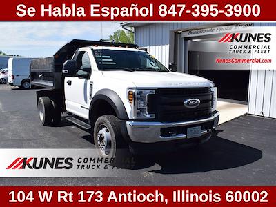 Used 2019 Ford F-450 XL Regular Cab 4x4, Dump Truck for sale #04X637 - photo 1