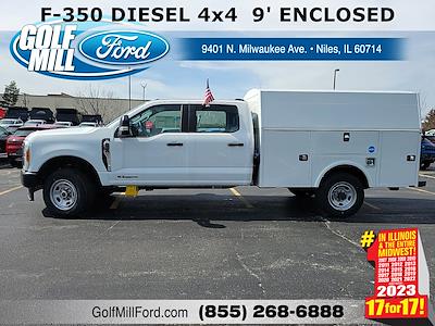 2023 Ford F-350 Crew Cab SRW 4WD, Knapheide Aluminum KUVcc