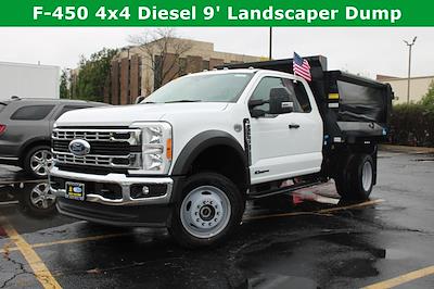 New 2023 Ford F-450 Super Cab 4WD, Crysteel Landscape Dump for sale #231092 - photo 1