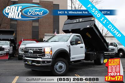 New 2023 Ford F-550 Regular Cab 4WD, Monroe Truck Equipment MTE-Zee Dump Truck for sale #231154 - photo 1