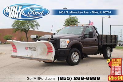 Used 2013 Ford F-250 XL Regular Cab 4x4, Flatbed Truck for sale #X11416BB - photo 1