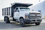 New 2023 Chevrolet Silverado 5500 Work Truck Regular Cab 4x2, 12' PJ's Landscape Dump for sale #23578 - photo 3