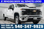 New 2024 Chevrolet Silverado 2500 Work Truck Crew Cab 4x4, 8' 2" Reading Classic II Steel Service Truck for sale #45551 - photo 1