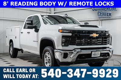 New 2024 Chevrolet Silverado 2500 Work Truck Double Cab 4x4, Reading Classic II Steel Service Truck for sale #45552 - photo 1