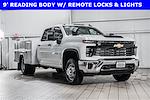 New 2024 Chevrolet Silverado 3500 Work Truck Crew Cab 4x4, 9' Reading Classic II Steel Service Truck for sale #45587 - photo 1