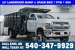 New 2024 Chevrolet Silverado 6500 Regular Cab 4x4, 14' PJ's Landscape Dump for sale #45644 - photo 1