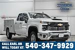 New 2024 Chevrolet Silverado 2500 Work Truck Double Cab 4x4, 8' 2" Reading Classic II Steel Service Truck for sale #45648 - photo 1